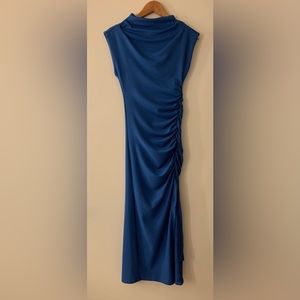 Anthropologie Blue Maxi Dress